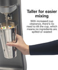 Workhorse Commercial Single Spindle Drink Mixer With Hands Free Operation 3 Speed Universal Motor Pulse Activation mixer and cup