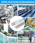 Application scenarios for 12 Piece Conveyor Belt Lacing Fasteners With Stainless Steel Wire Hook Pins For Splicing And Repair