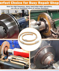 Brake Lathe Silencer Band For Ventilated Rotors Replacement Part in use on various lathes for performance and noise reduction