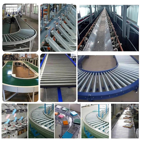 Stainless Steel Conveyor Roller Replacement Part For Woodworking And Industrial Dock Lines, Quiet Operation, Low Vibration, Heavy Duty, Rugged And Abrasion Resistant, Durable Dock Conveyor Wheel For Smooth Goods Transit, 38mm rollers on curved conveyor