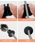Cable Grommet Routing Kit For 3/4 Inch Wall Hole With Silicone Cable Pass And Anti Slip Grommets installation steps guide.