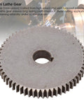 Heavy Duty T60 Sixty Tooth Mini Lathe Gear Replacement For Mx-210 Wm-210 8x16 metal gear with rustproof finish.