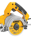 Wet Tile Saw For Masonry Projects With 4-3/8 Inch Diamond Blade, 10.8 Amp Motor, Lightweight 6.6 Lb Portable Design