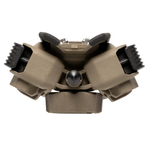 MOE Bipod For Hunting And Shooting Lightweight Injection Molded Build Under 8 Ounces Delivers Rugged Stability, top view