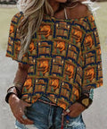 Soft And Comfy Womens Boat Neck Short Sleeve Tee With Lightweight Breathable Fabric And Stretchy 95 Polyester 5 Spandex Blend Dragon Bookshelf Graphic For Everyday Comfort And Easy Style modeled