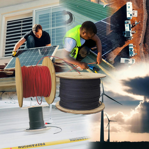 Two 10 Foot Solar Extension Cables With 10AWG PV Wire Red Black 2 Pairs Waterproof Connectors For PV Panels Controllers And Off Grid Systems Beefy Weatherproof Build For Tough Outdoor Use