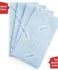 CriticalClean High Capacity Heavy Duty Foodservice Cloths Quarterfold Towels Blue 300 Sheets Per Box Durable Absorbent Kitchen Cleaning Wipes