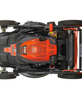 Top view of Gas Walk Behind Lawn Mower With CVT 6 Speed Pace Control, 22 Inch Deck, 201cc Engine, 3 In 1 System, Self Propelled