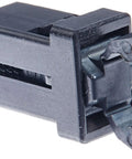 Sugatsune Miniature Push To Latch Touch Latch For Small Lamps And Fixtures RoHS Compliant ESN-195-3.1 Catches side view
