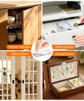 Ultra Thin Magnetic Cabinet Door Catch Kit With Strong Adhesive Magnets For Cabinets And Drawers 6 Pack Keeps Doors Quietly Closed