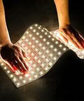 Soft LED Backlight Sheet 72W 2300K To 6000K Warm To Cool Color Flexible Cuttable 19 By 9.5 Inch For Translucent Countertops