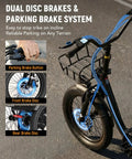 Electric Trike For Adults Foldable Step-Through With 1200W Brushless Motor 18 MPH Top Speed 55 Mile Range Removable 48V 13Ah Battery 18x3 Fat Tires Three Wheel E Tricycle Built For City Streets And Light Trails, dual disc brakes