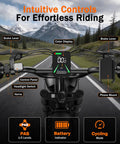 All Terrain Fat Tire Electric Bike For Adults With 2500W Peak Motor 36 MPH Color LCD display and handlebar controls