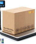 Digital Shipping Postal Scale 0.5 Oz Precision, 440 Lb Capacity for Packages, Small Biz, Mail, Warehouse and Home Use, scale with box
