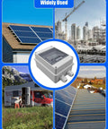 Heavy Duty 100 Amp Dc Circuit Breaker 1000 Volt Ip65 Waterproof for solar panel arrays on roofs and RV installations.
