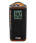 Wingman View Golf Speaker With GPS Yardage And Hazard Alerts On Course LCD Screen displaying yardage numbers
