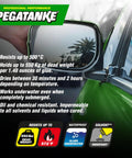 Pegatanke two part epoxy resin and cold weld adhesive for gas tanks and general repairs, features and application usage