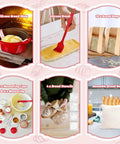 All In One Sourdough Starter Kit with round and oval banneton baskets, starter jar, silicone bread sling, lame, whisk, and tools