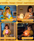 Cute Puppy Night Light For Kids With 16 Colors And Dual Brightness Levels 30 And 60 Minute Timer Soft Silicone Nursery Lamp