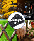Beefy Heavy Duty Zip Ties 1000 Pack 8 Inch 50 LB Tensile Strength UV Resistant Black Cable Ties used in various applications