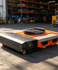 Heavy Duty Electric Transfer Cart Works Like A Charm As A Trackless Loading Platform with industrial rotating turntable.