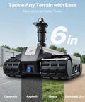 Heavy Duty Electric Trailer Mover Tackles 9000 Lbs Loads With Zero Sweat Via Remote Control Wireless Link Smooth motorized cart on varied terrain