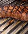 Grilled steak on Stainless Steel V Shaped Grill Grid Replacement For Regal And Imperial Grills, 19.25 inches by 6.21 inches