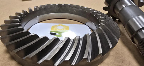 Close-up of Bevel Gear Set 12 By 32 For Tractors Fits 5045E Through 5725 Series Heavy Duty Replacement Gear For Drive Train