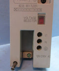 Used 6ES5951-7LD21 SIMATIC S5 Power Supply For Industrial Automation, 120/230 VAC Input, 5 VDC At 7 A And 15 A, 5.2 V At 2.5 A, 24 V At 0.35 A, Removed From 170-HT-8, Tested And Working Condition, front panel with voltage selector