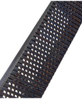 Close-up of the blade on a Metal Body Surform Plane for Precision Shaping and Smoothing, 11.8 Inch Hand Tool with Interchangeable Blades