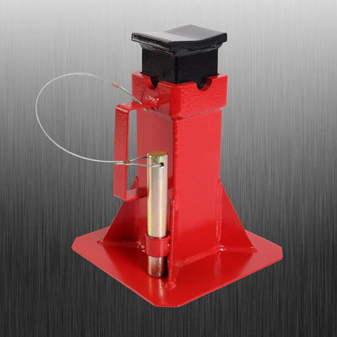 Heavy Duty 12 Ton Automotive Jack Stands Adjustable Height For Cars And Trucks 26,400 Lb Capacity Red 1 Pair Built Tough