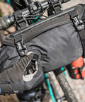 Front Loader 8L Waterproof Handlebar Bike Bag for Bikepacking With Removable Dry Bag Quick Release Mounts Air Release Valve Built Tough