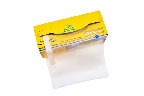 11 Inch By 100 Foot Vacuum Sealer Bags Rolls With Dispenser Cutter, BPA Free 4 Mil Thick, Great For Sous Vide, Works With All Vacuum Sealers, Easy Cut Built In Cutter In Sturdy Box, No More Scissors