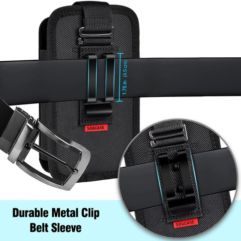Scanner Holster For Zebra TC75x TC75 TC70x TC70 TC72 TC77 Handheld Barcode Scanner with durable metal clip belt sleeve
