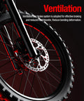 Beefy 203Mm Thickened Front Brake Disc Rotor For Talaria Sting Offroad TL3000 TL50 TL4000 TL45 X3 MX TL2500 Surron LBX