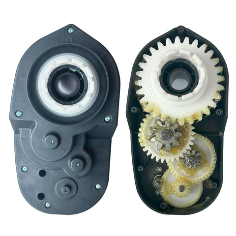 24V RS555 High Speed Gearbox Upgrade Beefed Up For Kids Ride On Toys Boost Top Speed And Performance Replacement Drive Component For Ford F150 Dune Racer Pink RZR Disney High Fisher Price Jeep And More, durable composite housing, steel gears