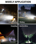 20V Max LED Flood Light For Dewalt Batteries, 40W Portable Work Light used for maintaining, fishing, camping, and exploration