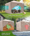 Privacy 10x10 Pop Up Canopy Tent With Sidewalls And Roll Up Ventilated Windows No Fuss One Person Setup Outdoor Commercial Gazebo Shelter Enclosed Waterproof Bonus Four Sandbags