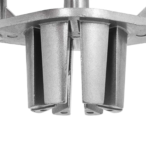 Close-up of 8 Section Commercial Citrus Wedger With Stainless Steel Blades For Bar Or Restaurant Prep Easy Lemon And Lime Cutter