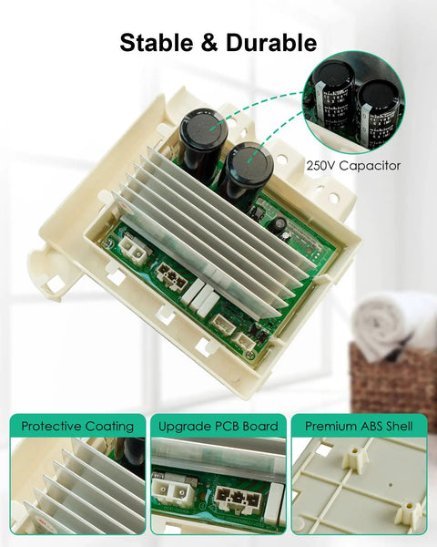 Washer Inverter Control Board Replacement For Front Load Washers WF56 WF42 WF45 WF50 WV55 And More with capacitors