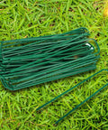 Heavy Duty Garden Ground Stakes 6 Inch U Shaped Steel Pegs For Lawn Fabric Netting Matting Pro Grade Landscape Anchors
