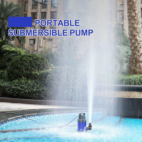 1HP Submersible Water Pump Featuring A Tough As Nails Motor And Effortless Gear Tech To Haul 4500 GPH Fast in a pool.