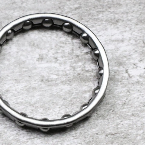 Ten Pack Bicycle Ball Bearings One And One Eighth Inch Headset Bearing With Sixteen Balls For MTB And Road Bikes Replacement Parts For Crank Bottom Bracket Easy Install And Durable Build Ride Ready.