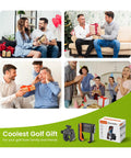 Heavy Duty Golf Cart Phone Holder Mount With 3 Second Clip Install, perfect Father's Day gift, shown as a golf accessory gift idea.