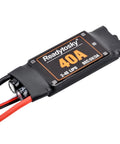 2-4S 40A Brushless ESC With 5V 3A BEC for F450 S500 ZD550 RC Helicopter Quad Copter close-up showing connector details