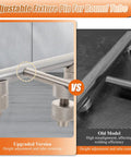 Comparison of adjustable welding table fixture pin pro-grade set with 5/8 inch holes for precise height adjustment in tube welding.
