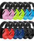 12 Pack Kids Noise Cancelling Headphones For Ear Protection, colorful soundproof earmuffs for toddlers, autism, concerts, air shows