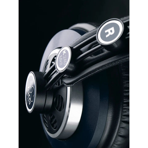 Close-up of Semi Open Back Studio Over Ear Headphones With Patented Varimotion 30mm XXL Driver For Rich Bass And Airy Highs