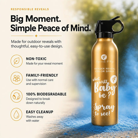Legit Blue Gender Reveal Smoke Fire Extinguisher Spray 2 Pack For Dead On Snap Shots And Hype Baby Shower Vibes With Dense 10 Foot Blue Cloud Burst For Indoor Outdoor Use