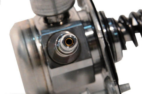 Close-up of GM HPM1006 Mechanical Fuel Pump With Gasket And Bolts 12658481 Replacement For Reliable Fuel Delivery To Your Engine OE Quality GM Genuine Parts Fitment For Your Ride
